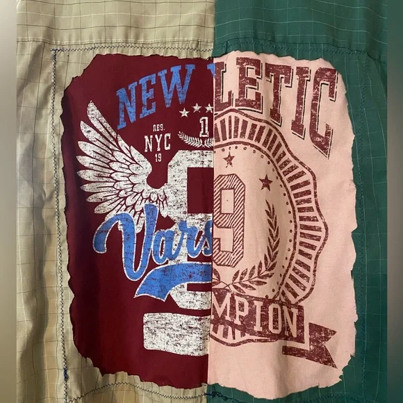 Custom Split Button Up - Picture 2 of 5